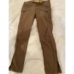 Anthropologie zipper pants
